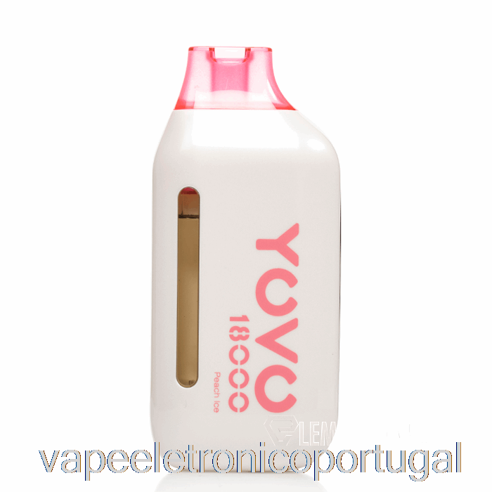 Vape Eletrônico Yovo Ultra 18000 Gelo De Pêssego Descartável